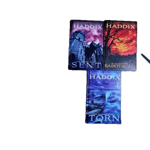 Margaret Peterson Haddix Books #2 Sent #3 Sabotaged #4 Torn; The Missing Series